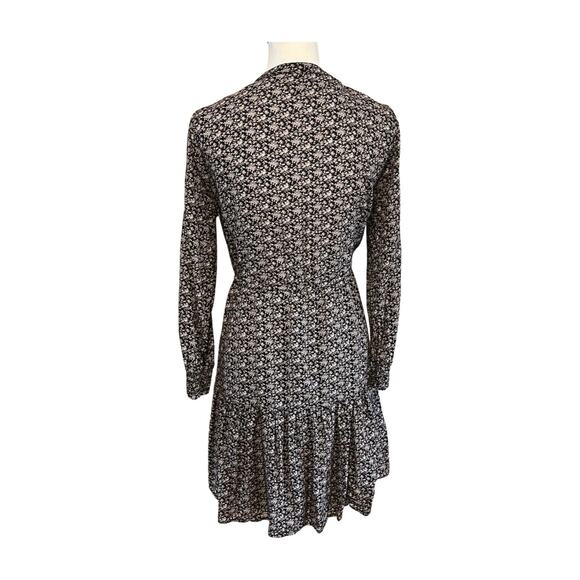 Lucky Brand Black and White Patterned Mini Dress - Picture 4 of 7